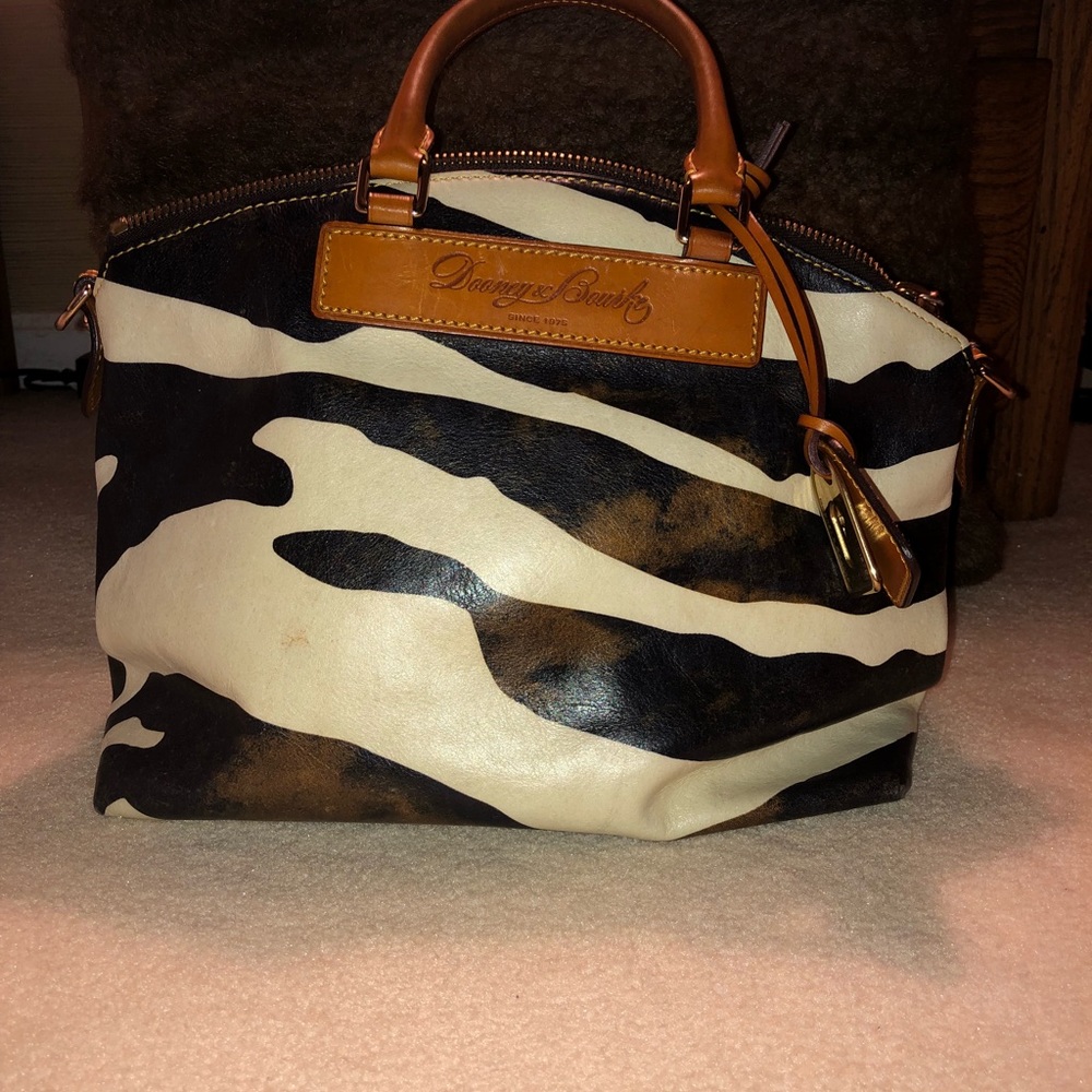 Dooney & Bourke Zebra Satchel